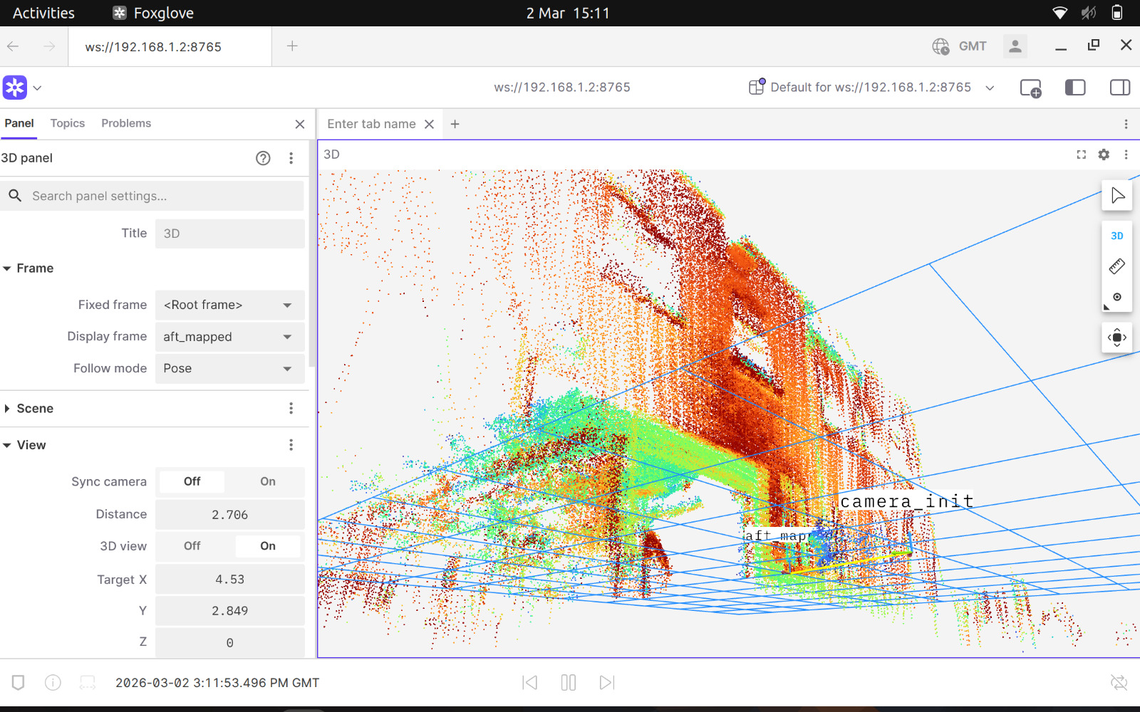UCL Racing rover vision screenshot